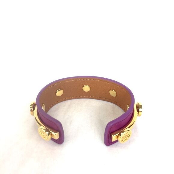 Tory Burch Saffiano leather cuff​ - Picture 2 of 5